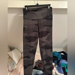 Aerie leggings. Black camo. Brand new.